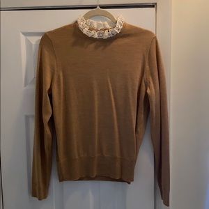 Tippi Lace Collar Detail Sweater